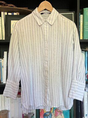 Zara striped shirt, size M